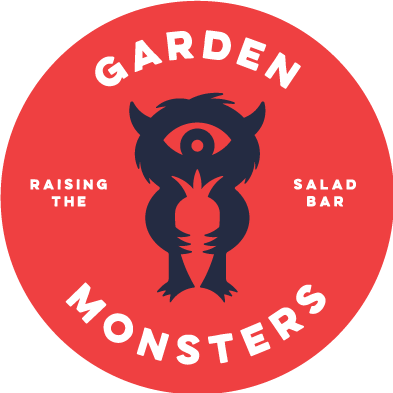 Garden Monsters | Raising the Salad Bar Logo